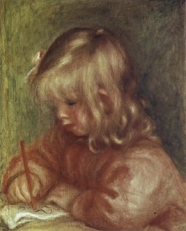 Pierre Renoir Coco Drawing Germany oil painting art